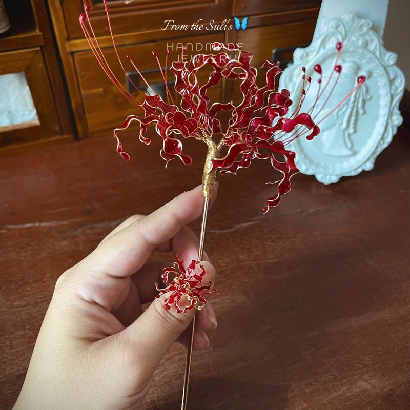 Nhẫn nữ thủ công Bỉ ngạn hoa