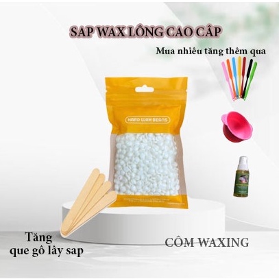100G Sáp Wax Lông - Sáp  THƠM Tẩy Lông Wax Hard Beans COCONUT Cao Cấp Cho Da Nhạy Cảm Siêu Bám Lông (Sản Phẩm HOT)