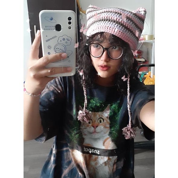 NÓN LEN EARFLAP TAI MÈO TREND DỄ THƯƠNG