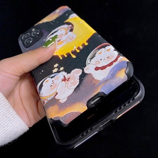 Ốp Lưng Da IMD Bear Astro