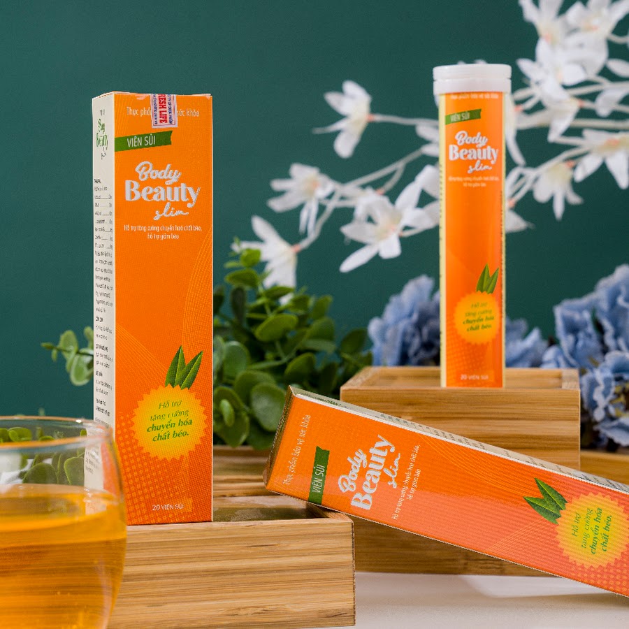 Viên Sủi Giảm Cân BODY BEAUTY SLIM Hộp 20 Viên Chính Hãng 100%