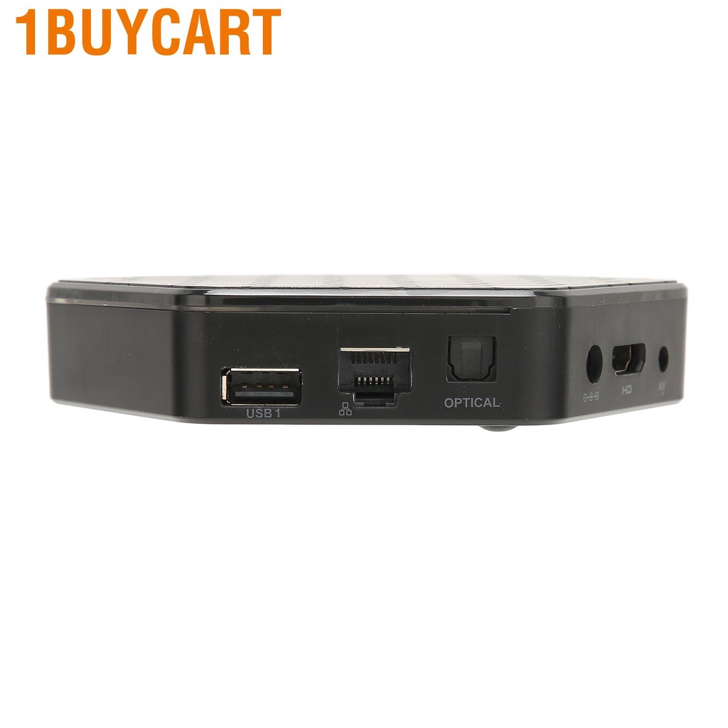 1buycart for Android 11.0 TV Box 2GB RAM 16GB ROM 4 Core 64bit Support 4K HD LAN 2.4 5G Dual Band WIFI 100‑240V