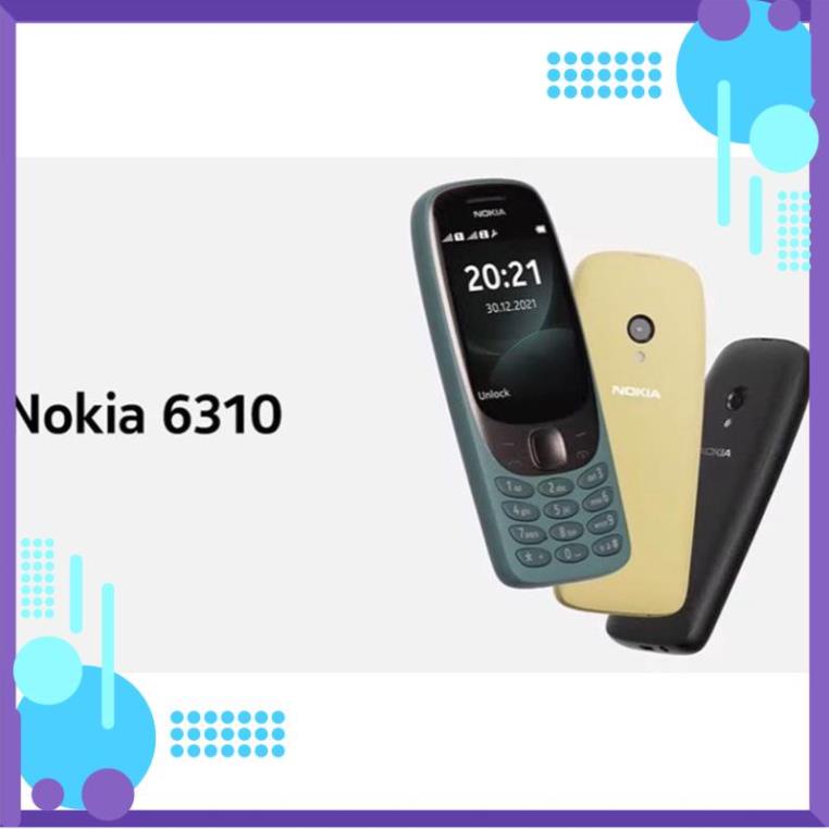 Điện thoại Nokia 6310  Kiểu dáng sang trọng MSP 021