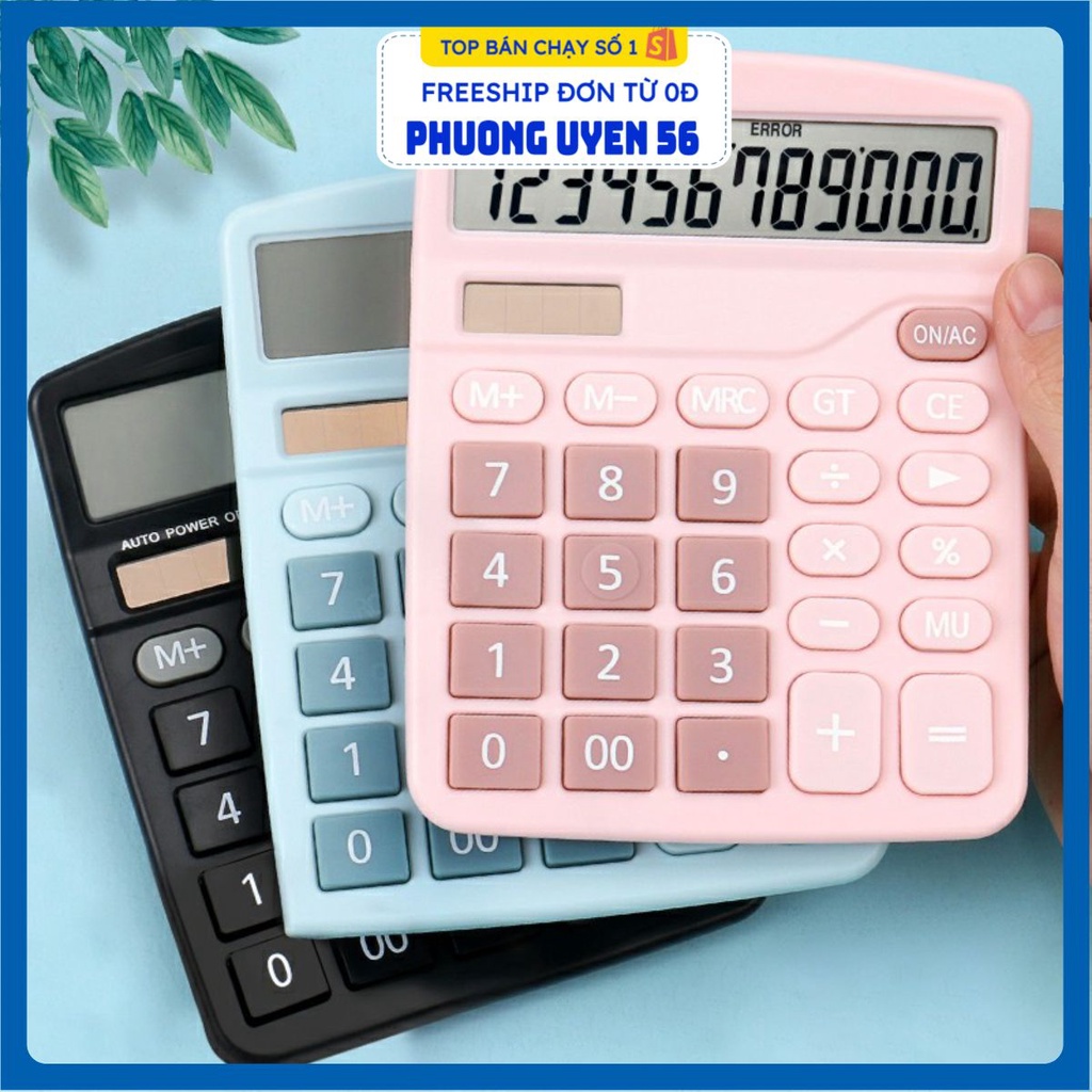 PVN28066 Máy Tính Bỏ Túi 837 Thời Trang Sử Dụng Năng Lượng Mặt Trời T2 .