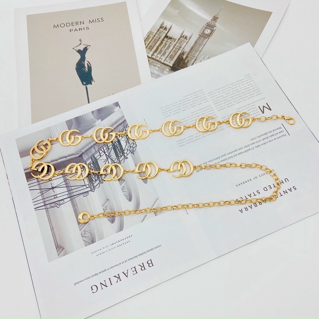 3 Mẫu Đai váy Belt Xích D G X HOT Trend