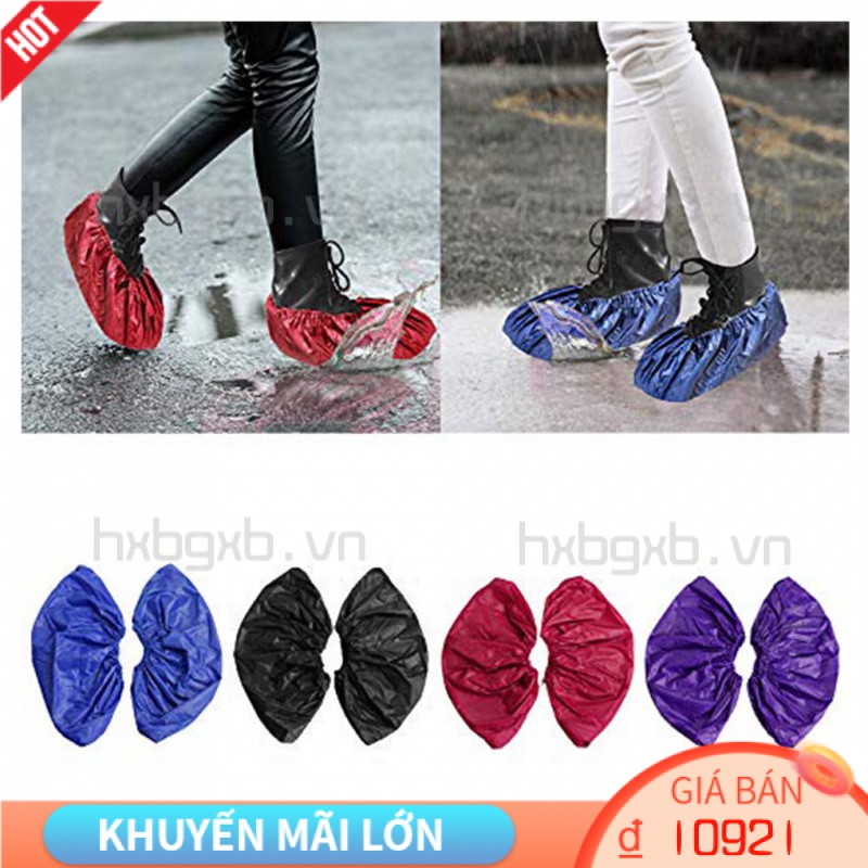 1 Cặp Bao Giày Chống Nước Có Thể Giặt Được