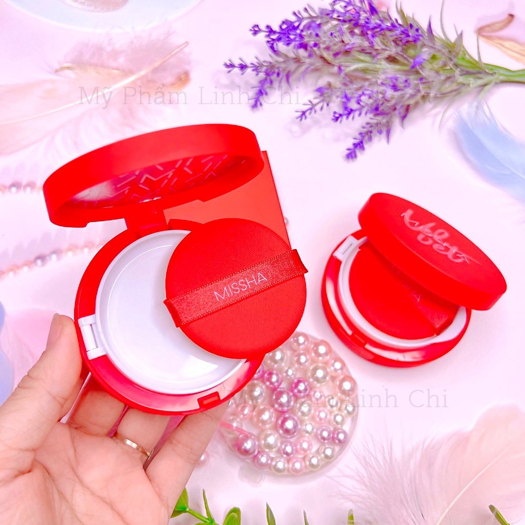 Phấn Nước Missha Magic Cushion Cover Lasting / Velvet Finish Cushion