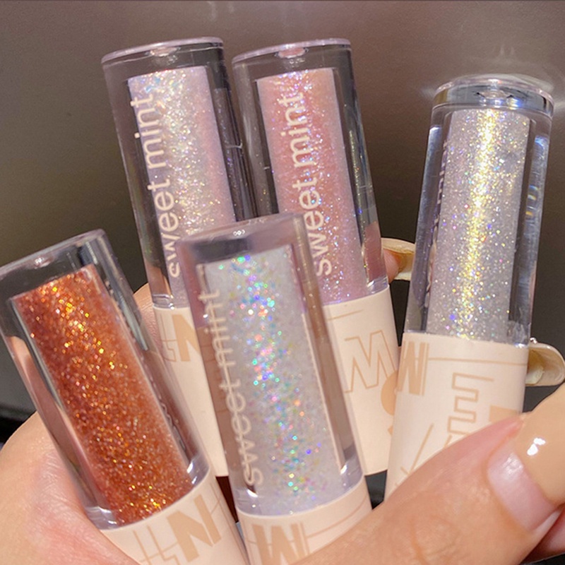 Phấn Mắt Dạng Lỏng Ánh Nhũ Lấp Lánh Lâu Trôi Không Thấm Nước Nhanh Khô Không Bóng Nhờn