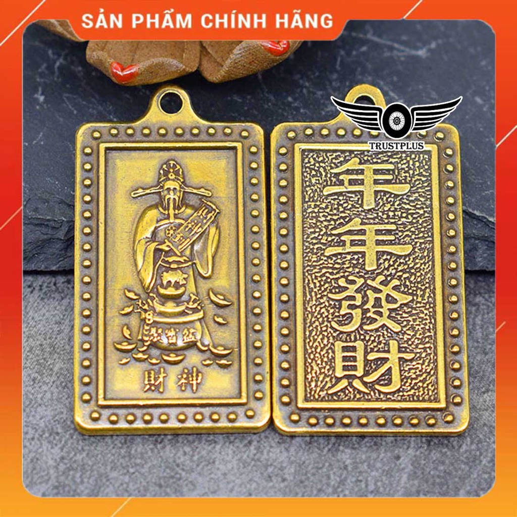 Đồng thau nguyên chất thần tài thương hiệu mặt dây chuyền móc khóa,mặt dây chuyền may mắn tài lộc hàng loạt gian hàng