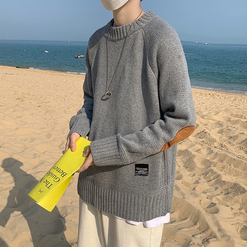 Áo Sweater Dệt Kim Dày Dặn Plus Size Giao Hàng Ngay Lập Phương [Giảm Giá 45%] Phiên Bản Mới Hàn Quốc Cho Nam