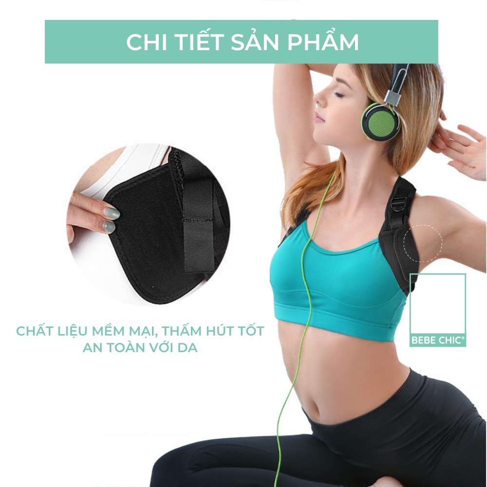 2 Miếng Đệm Vai Nách Giảm Đau &amp; Hỗ Trợ Tập Luyện BEBECHIC