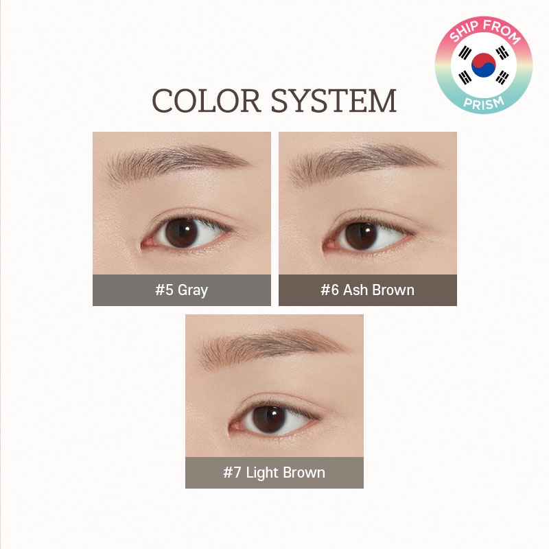 Bút kẻ lông mày Etude House hai đầu 7 màu sắc tùy chọn trang điểm tự nhiên