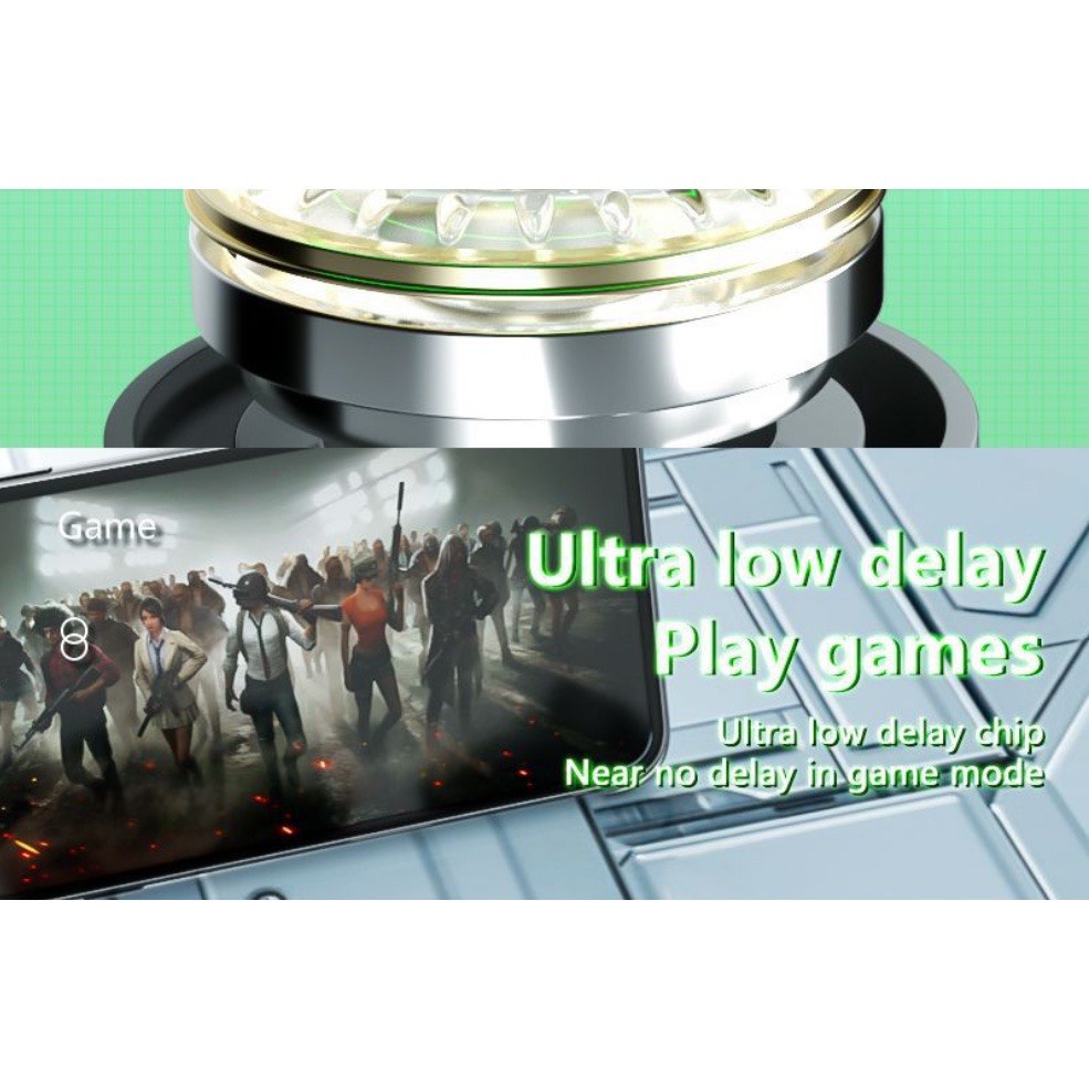 Tai nghe bluetooth 5.2 gaming N35 TWS tai phone pin trâu thể thao nhét tai không độ trễ âm thanh vòm 9D,Bass Căng