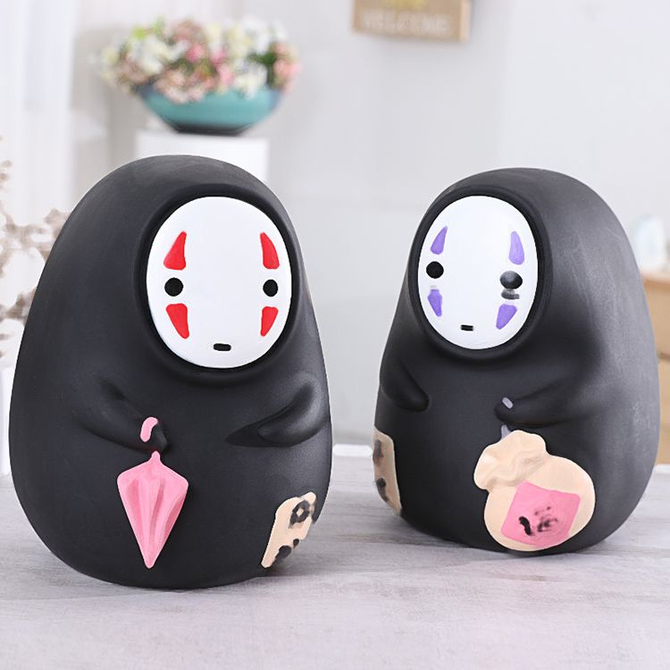 Ống Heo Tiết Kiệm Hình Vô Diện Hoạt Hình Sáng Tạo