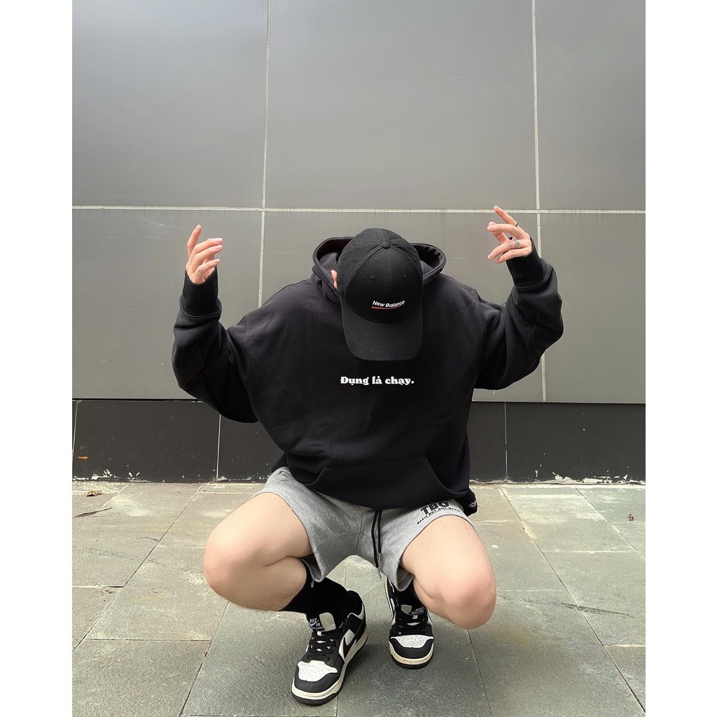 Áo hoodie DungLaChay unisex ullzang nỉ ngoại local brand LOUSI- Áo khoác nỉ unisex 6 màu có form rộng XL - LOUSI.SG