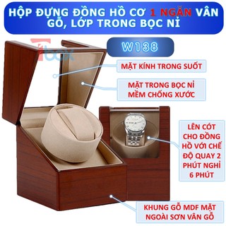 Hộp xoay 1 đồng hồ AUTOMATIC W138, Hộp xoay đồng hồ cơ