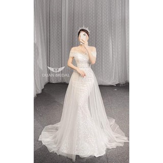 [DRESS]  Váy cưới bó cá sang chảnh