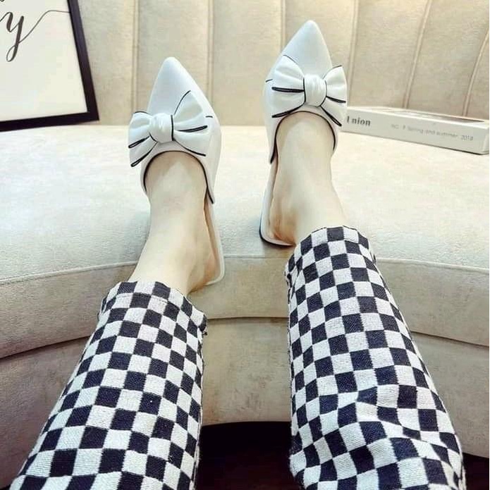 Giày Sục Nơ viền 001 thời trang nữ sản phẩm bán chạy