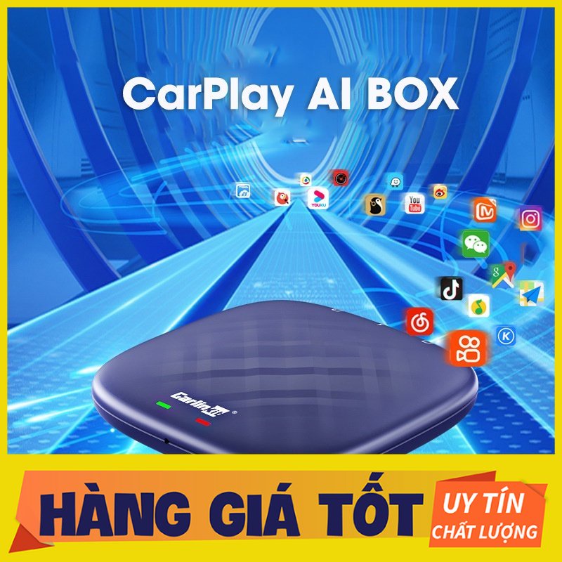 Carplay Android Box AI Ram 6Gb + Rom 128Gb
