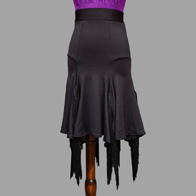 Bộ Trang Phục Khiêu Vũ Latin Vải Gạc Tay Áo Gạc Xẻ Tà Dành Cho Bạn Nữ Tập Luyện Khiêu Vũ Mã Số 1.5