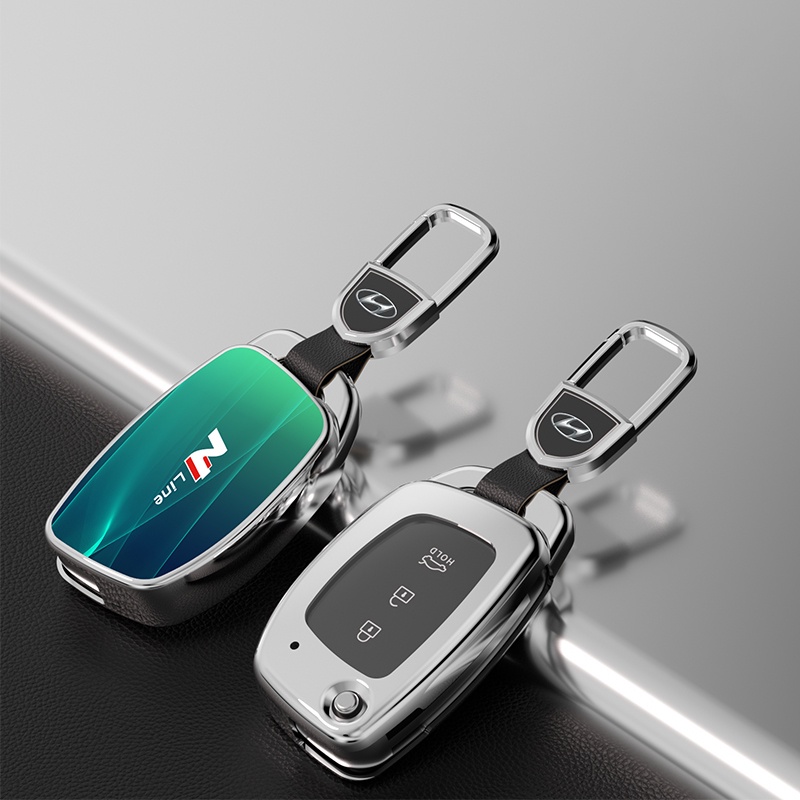 Bộ ốp khoá xe hơi hợp kim  cho xe Hyundai i10, Elantra Số Sàn