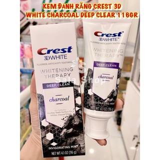 Kem đánh răng Crest 3D White Brilliance Vibrant Peppermint 110g