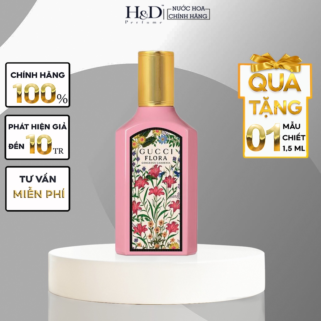 Nước hoa nữ 𝐆𝐮𝐜𝐜𝐢 Flora Hương Hoa chính hãng chiết / full