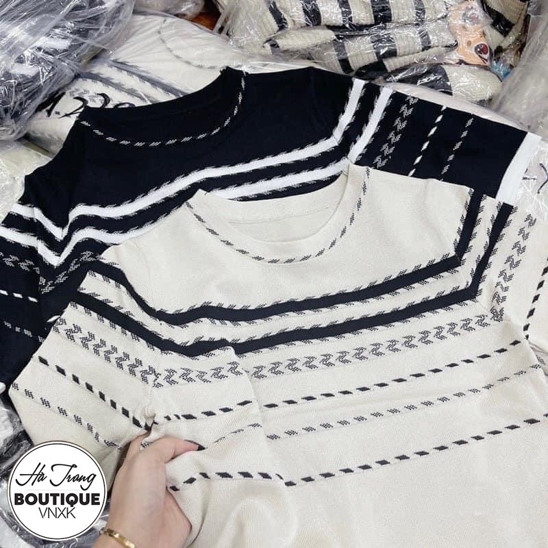 Áo len + Chân váy