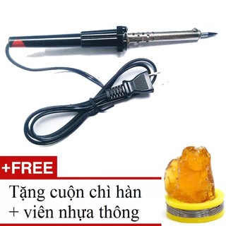 mỏ chì hàn RD 60W + CHÌ HÀN , NHỰA THÔNG