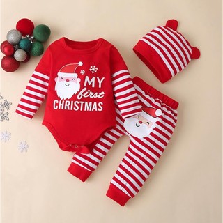(Đang Bán) Bộ Áo Liền Quần + Quần Dài + Nón Cho Bé