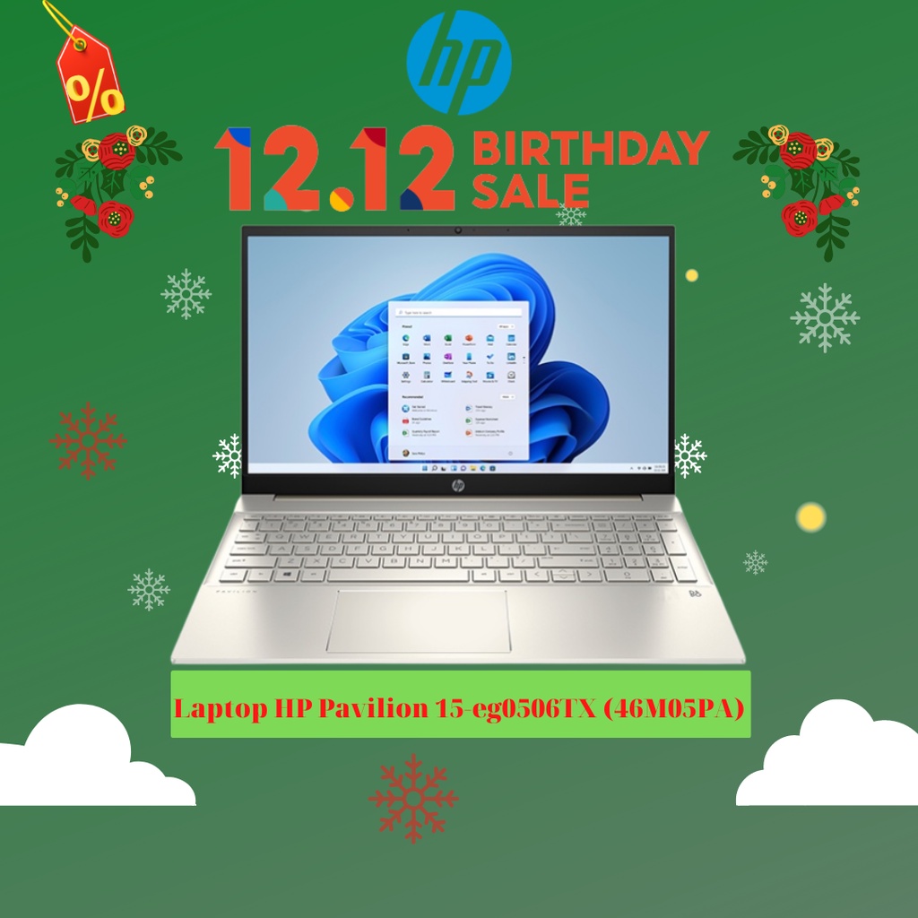 Laptop HP Pavilion 15-eg0506TX (46M05PA) i5-1135G7 | 8GB | 512GB | VGA MX450 2GB | 15.6' FHD