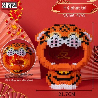 Đồ Chơi Lắp Ráp Hình Chú Hổ Độc Đáo