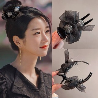 Kẹp tóc càng cua đính đá lấp lánh