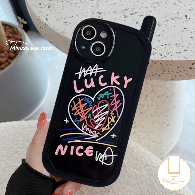 Ốp Điện Thoại Mềm Đệm Khí Hình Graffiti Vintage Cho iPhone 7 8 Plus 11 12 13 14 Pro MAX XR X XS MAX