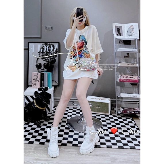 Áo phông vịt donal siêu hot