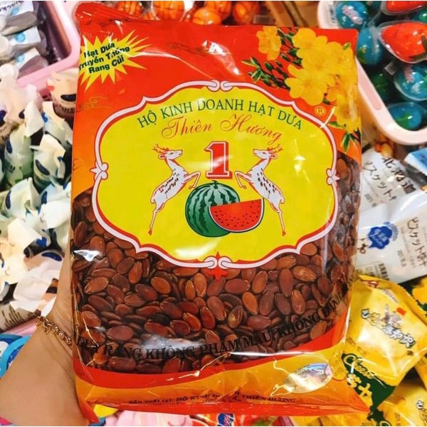 HẠT DƯA TẾT rang củi Thiên Hương 1kg (2 gói) - [Date mới]