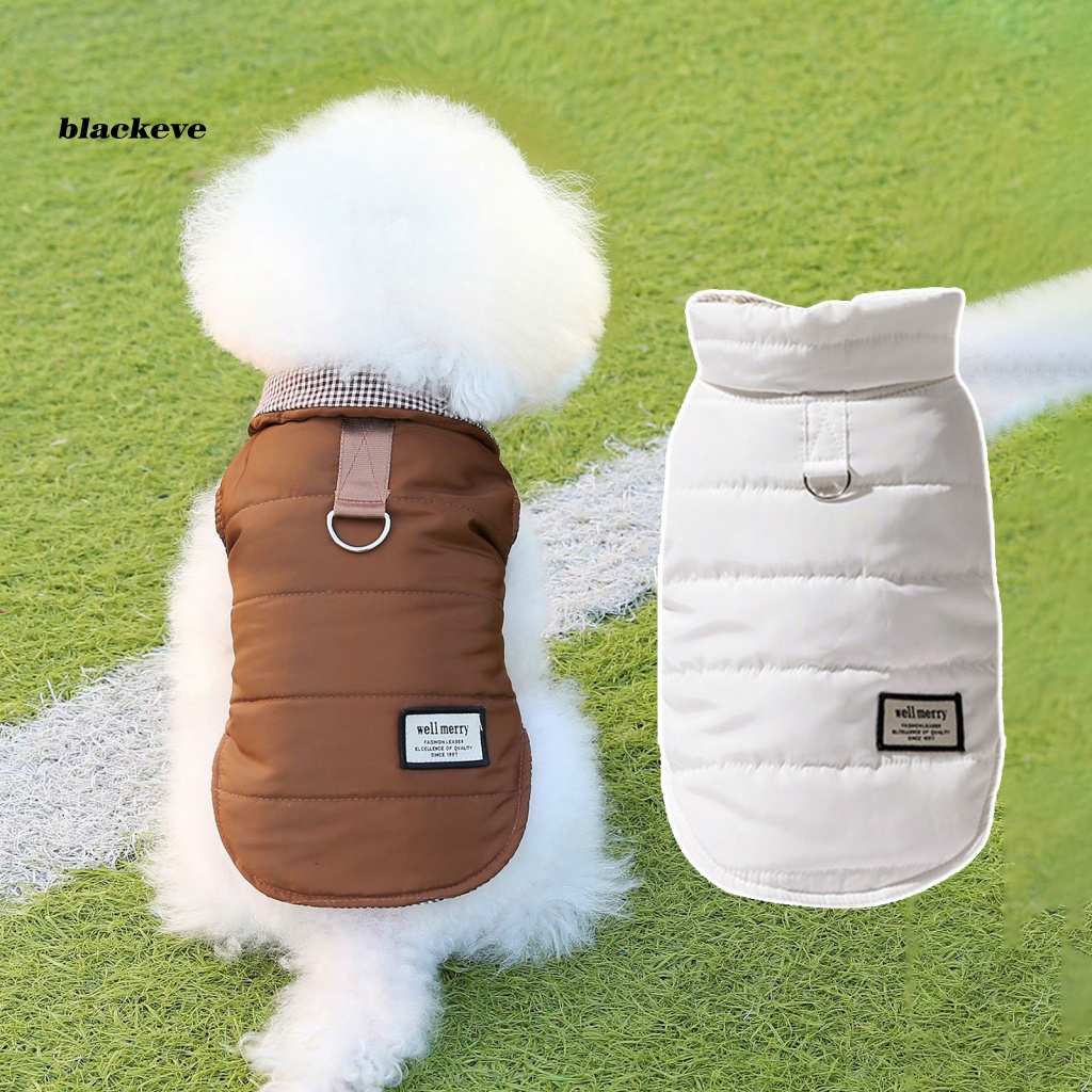 Áo Khoác Cotton Có Nút Dành Cho Chó Mèo