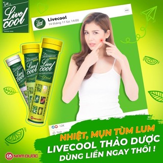 Bột sủi thanh nhiệt Livecool - Live cool