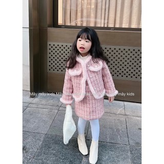 Set dạ hồng lót trần bông