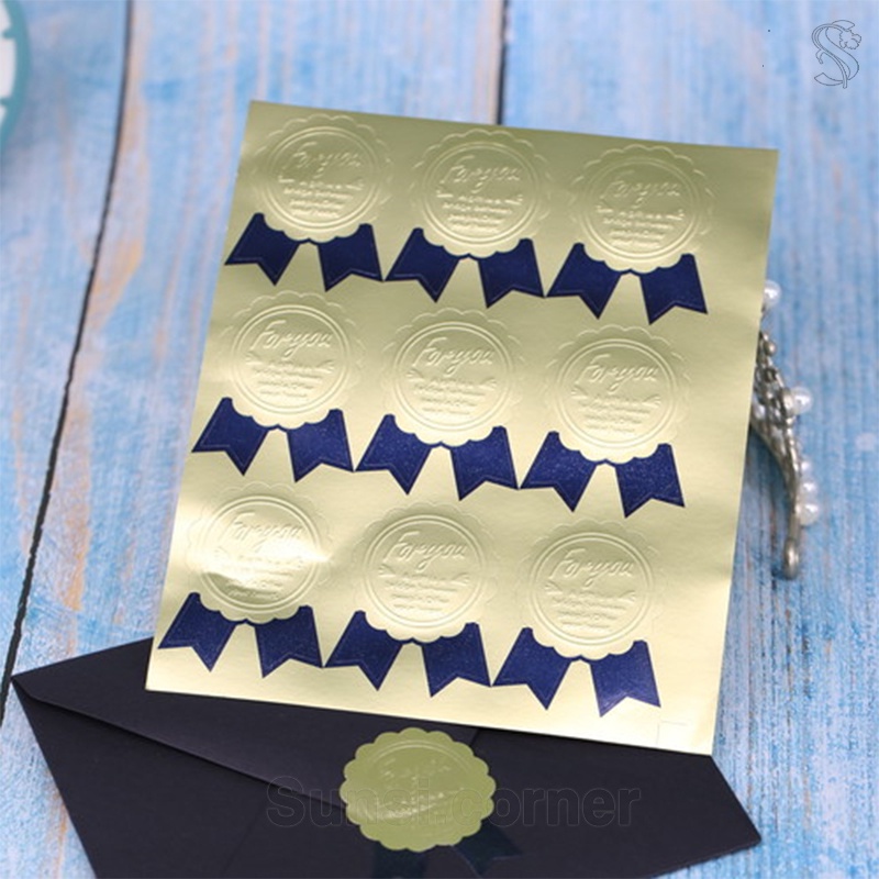 Tem Dán Sticker Trang Trí Hộp Quà Tặng, Bao Thư