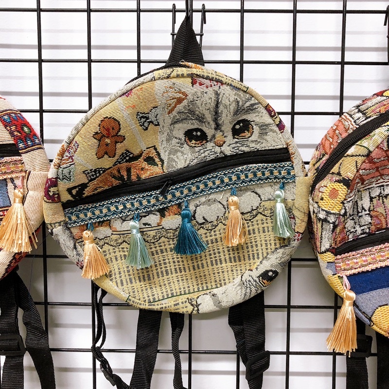 Balo tròn thổ cẩm cho người lớn và trẻ em