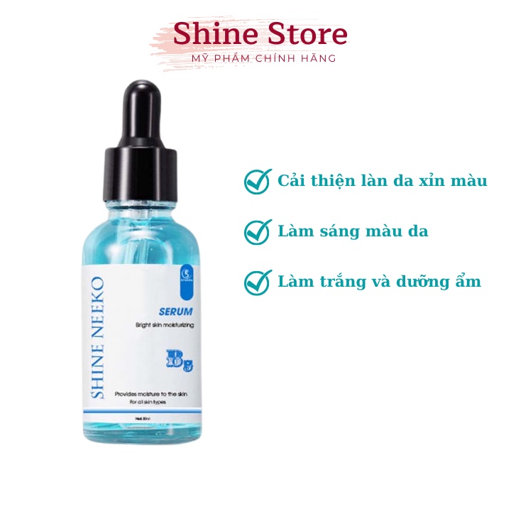 Serum Cấp ẩm phục hồi da B5 Shine Nekko Giúp Làm Sáng Da Thu Nhỏ Lỗ Chân Lông