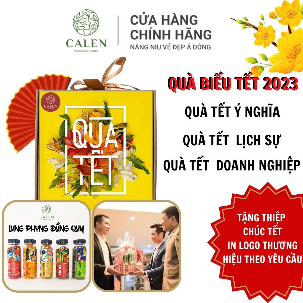 Quà tết 2023 Long Phụng Đồng Quy ,  trà hoa thảo mộc đẳng cấp sang trọng đông trùng hạ thảo, trà shantuyet