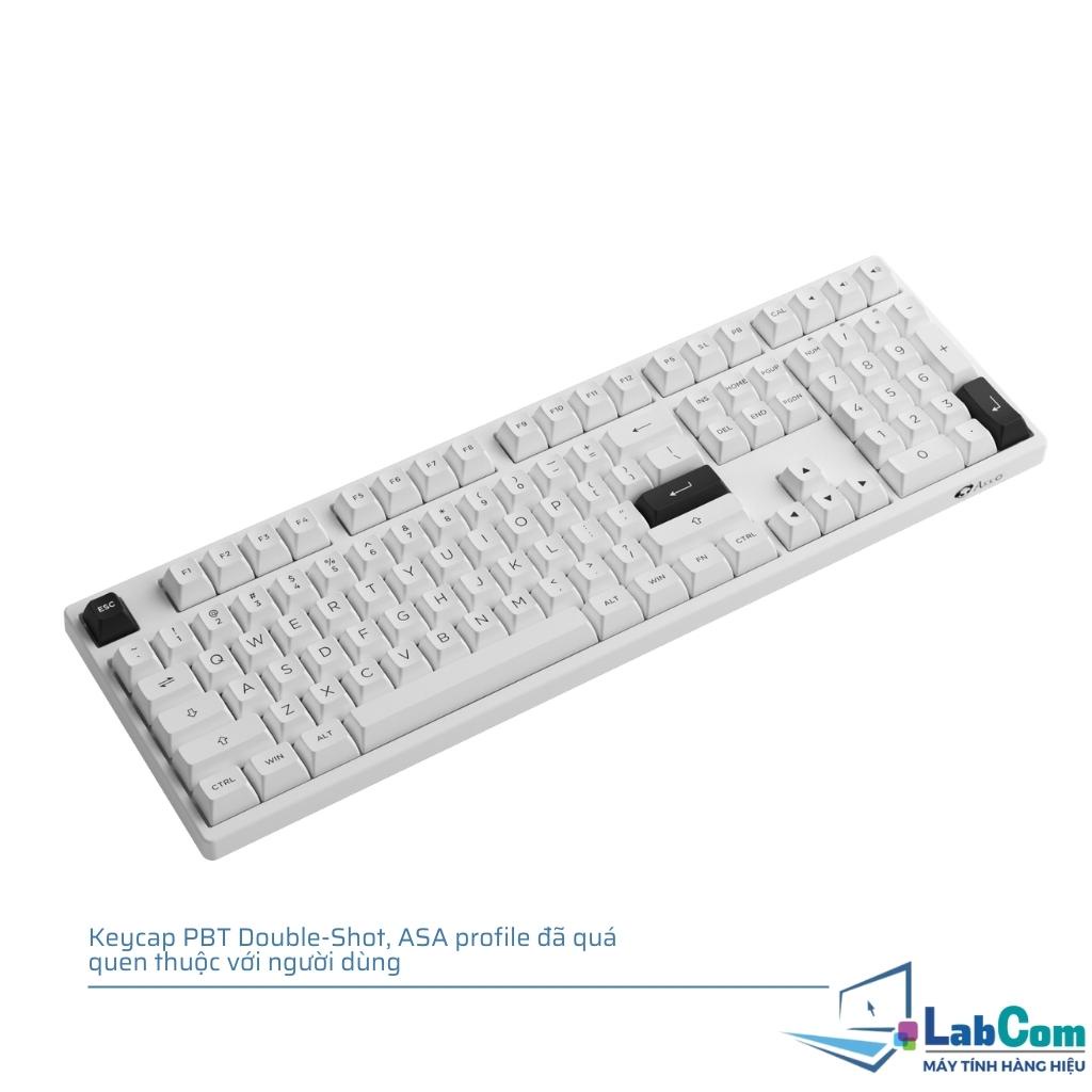 Bàn phím cơ không dây AKKO 3108/3087 RF - Kết nối wireless 2.4 và type C-USB | Keycap PBT Double-Shot, ASA profile