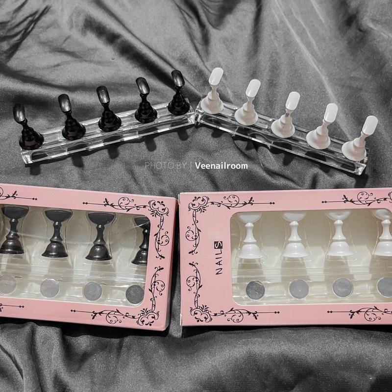 Đế làm nail box, đế nam châm gắn móng giả