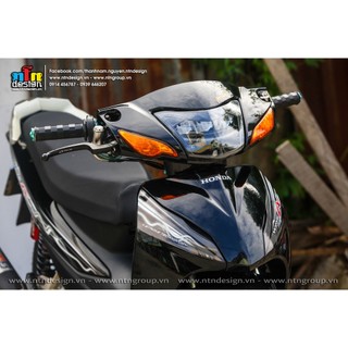 Tem wave alpha 110 (Đen)