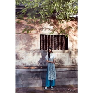 D.CHIC Áo dài Bích An MS: 1831983 KHÔNG BAO GỒM QUẦN LỤA