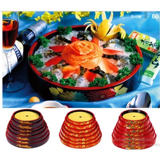 Khay nhựa cao cấp bày Sashimi kèm theo tấm lót