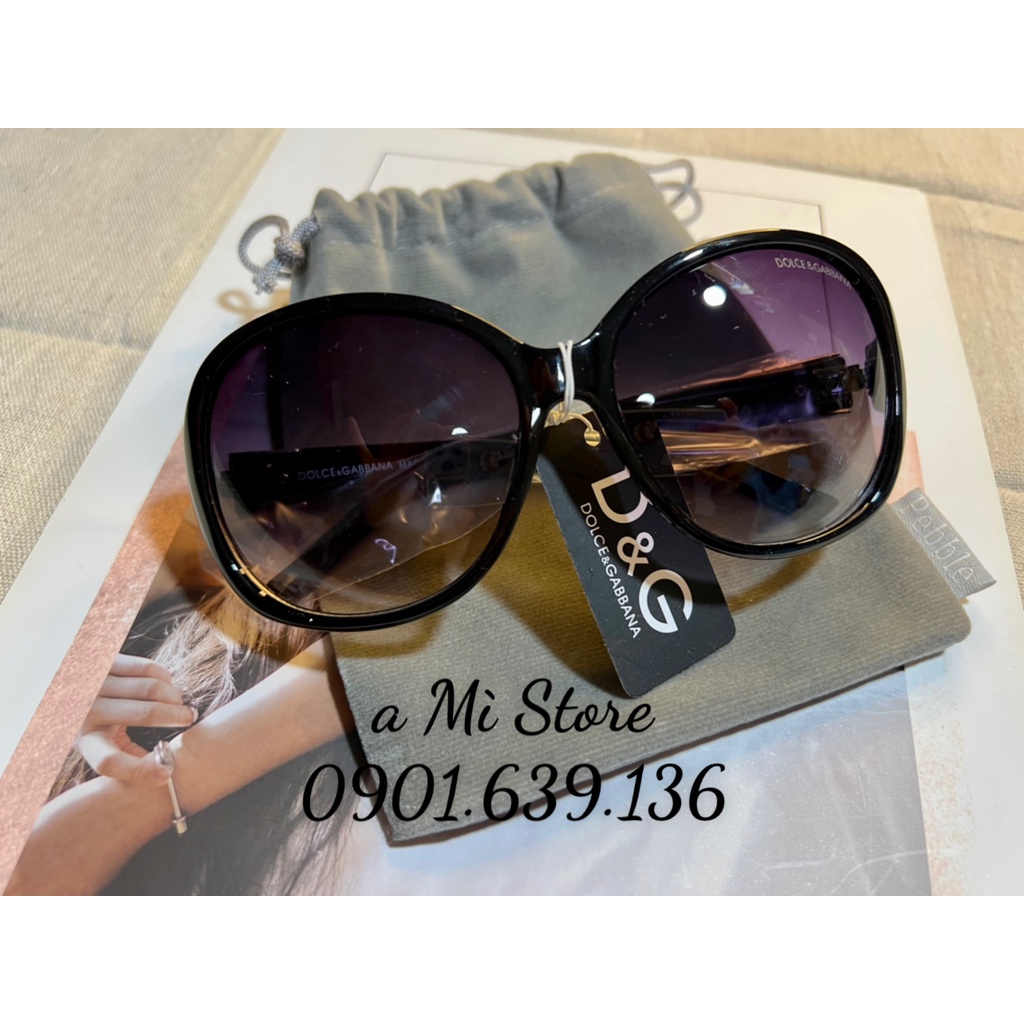 Kính Mát Thời Trang Nữ D&G Chống Tia UV 5 Màu Sang Chảnh