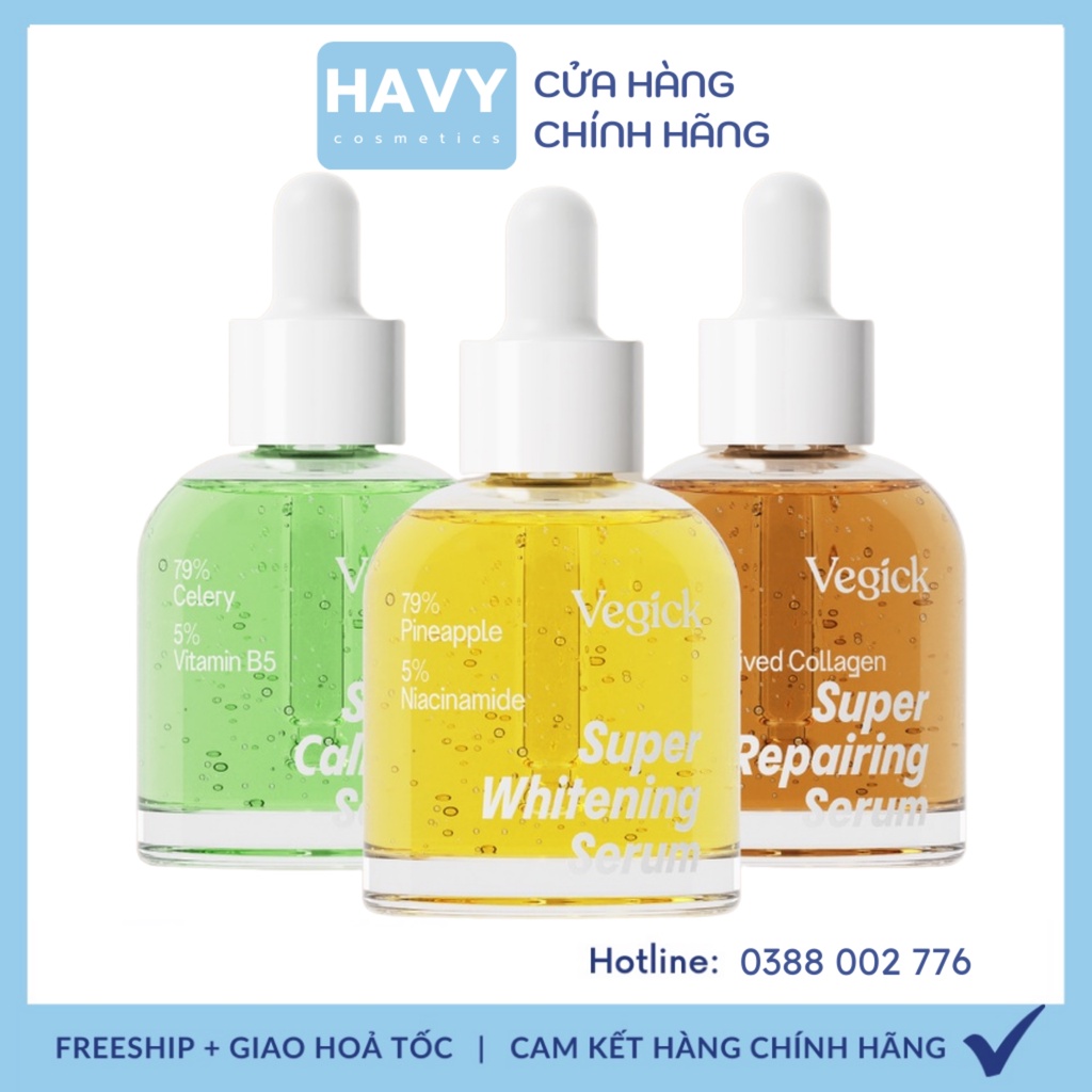 Tinh Chất Dưỡng Da Vegick Super Serum (30ml)